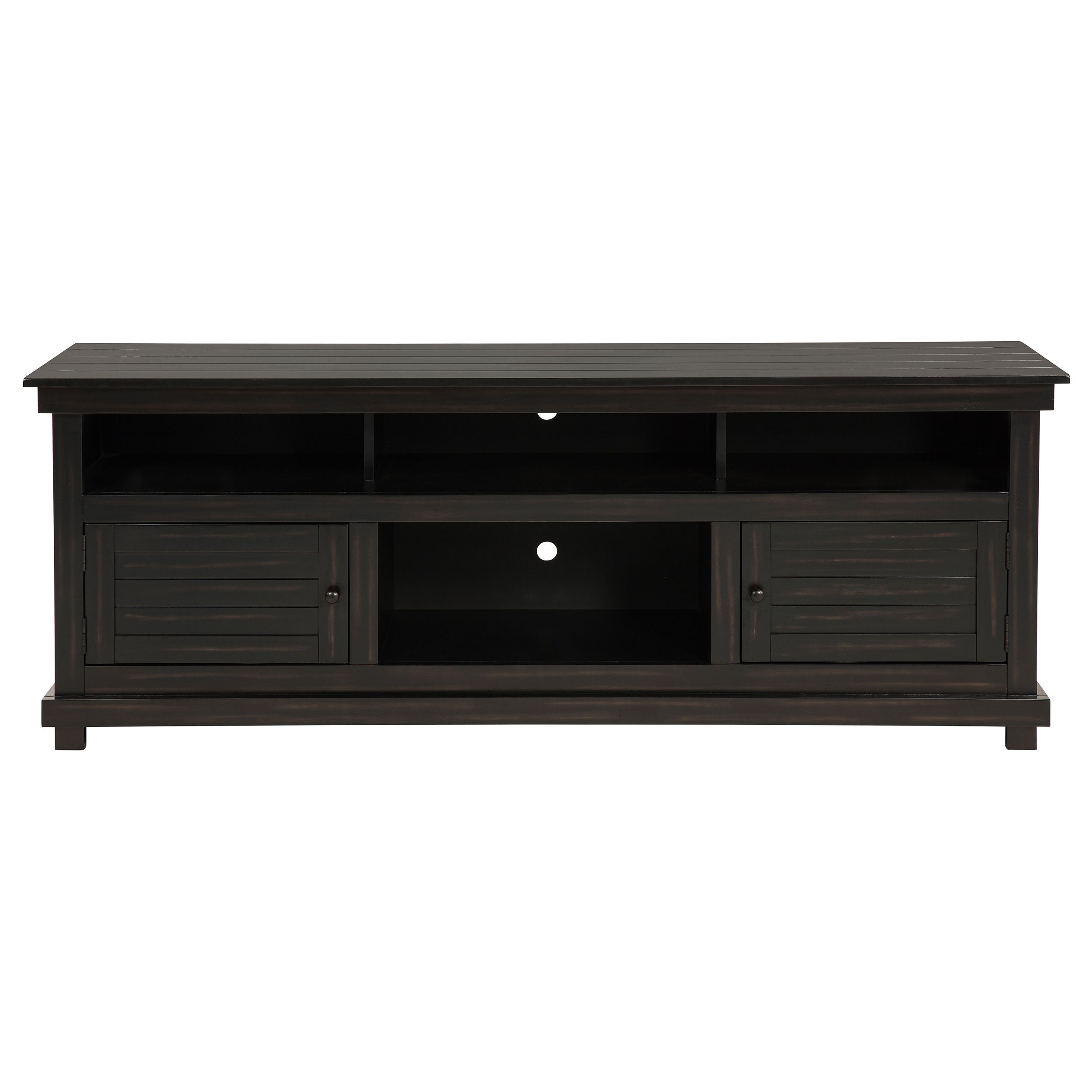 Payne 60-inch TV Stand Media Console Distressed Brown