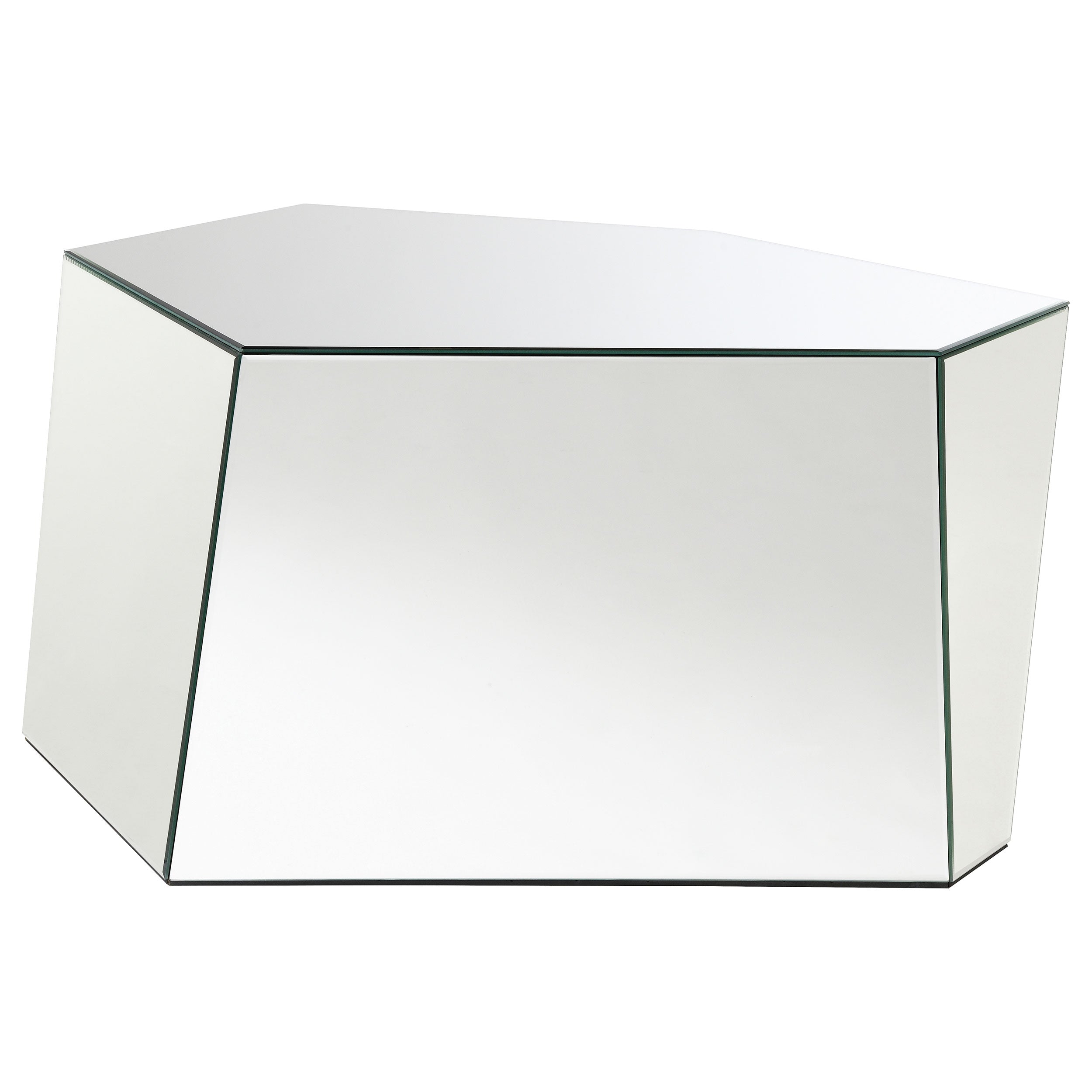 Capella Mirrored Coffee and End Table Set