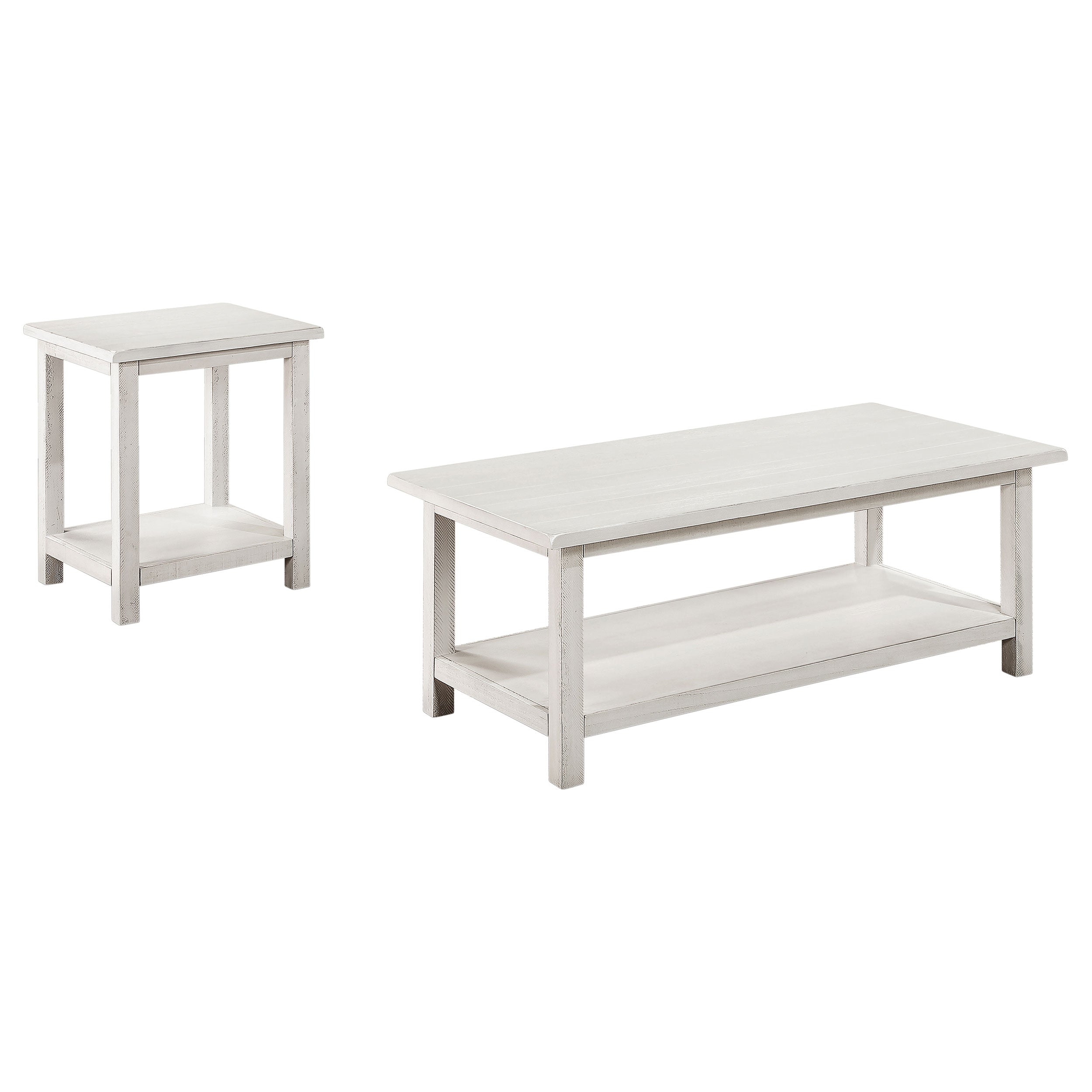 Payne Coffee and End Table Set Distressed