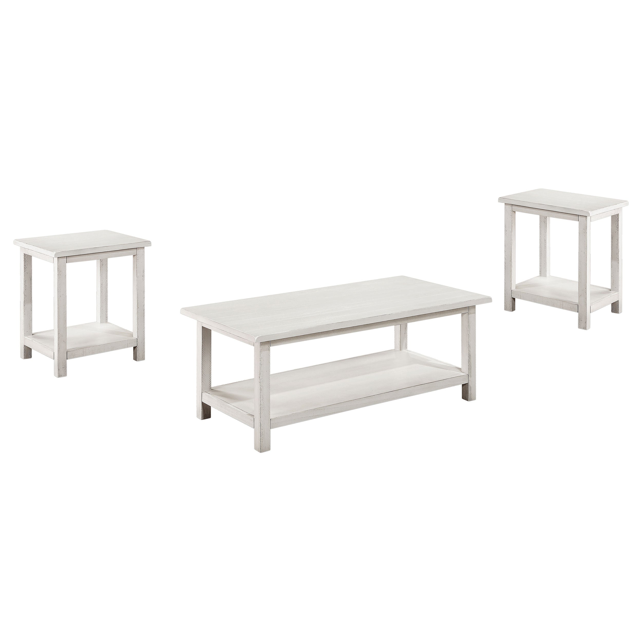Payne Coffee and End Table Set Distressed