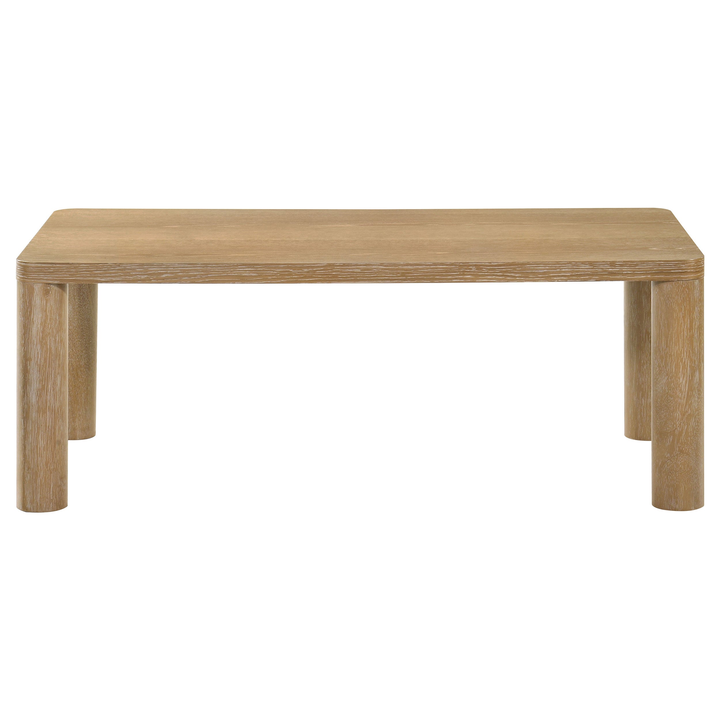 Castlewood 3-piece Cocktail Coffee Table Set Washed Oak