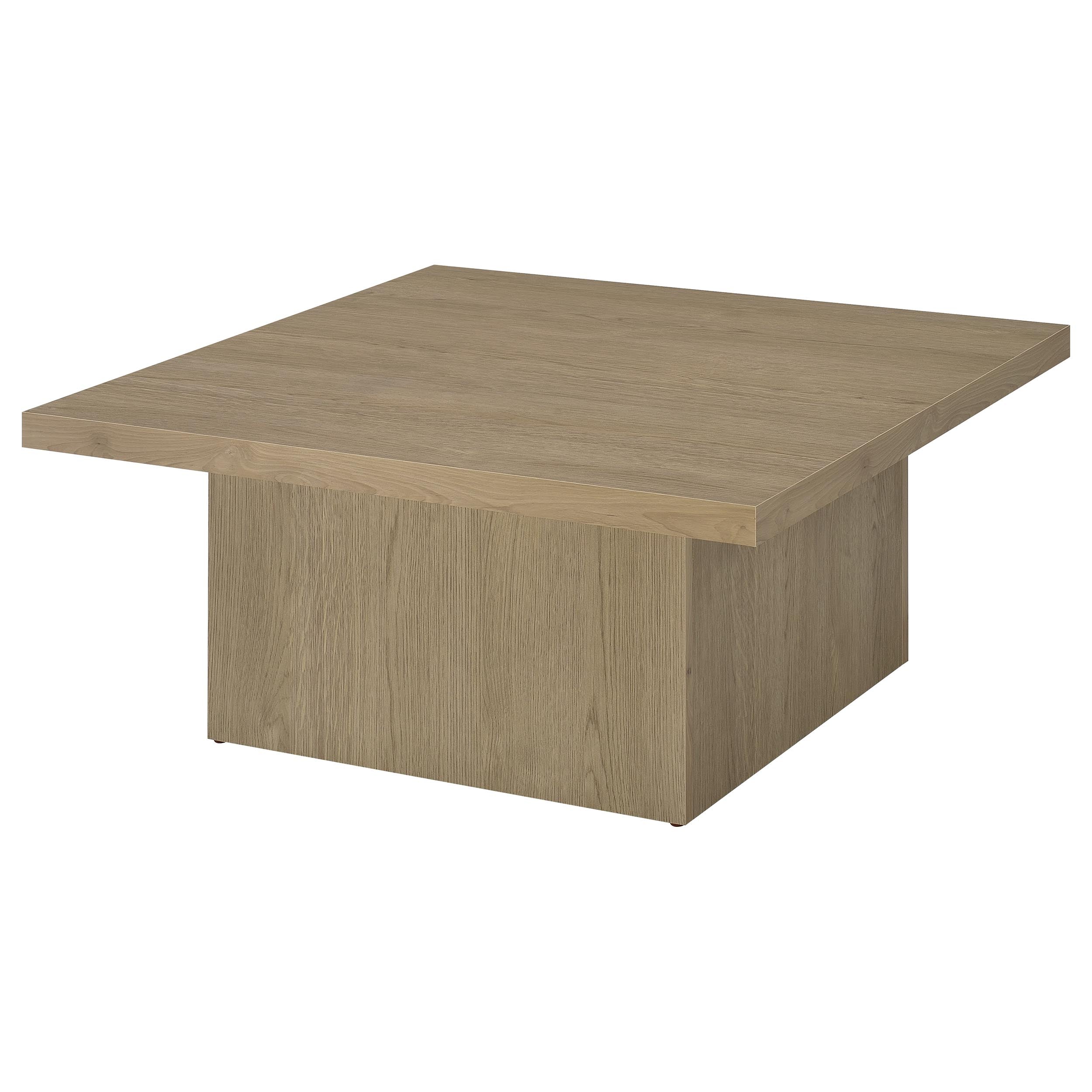 Devar Square Engineered Wood Cocktail Coffee Table Latte
