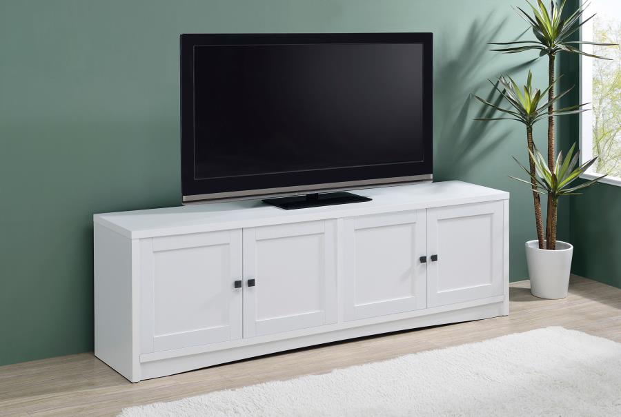 Laughlin 4-door Engineered Wood 78-inch TV Stand