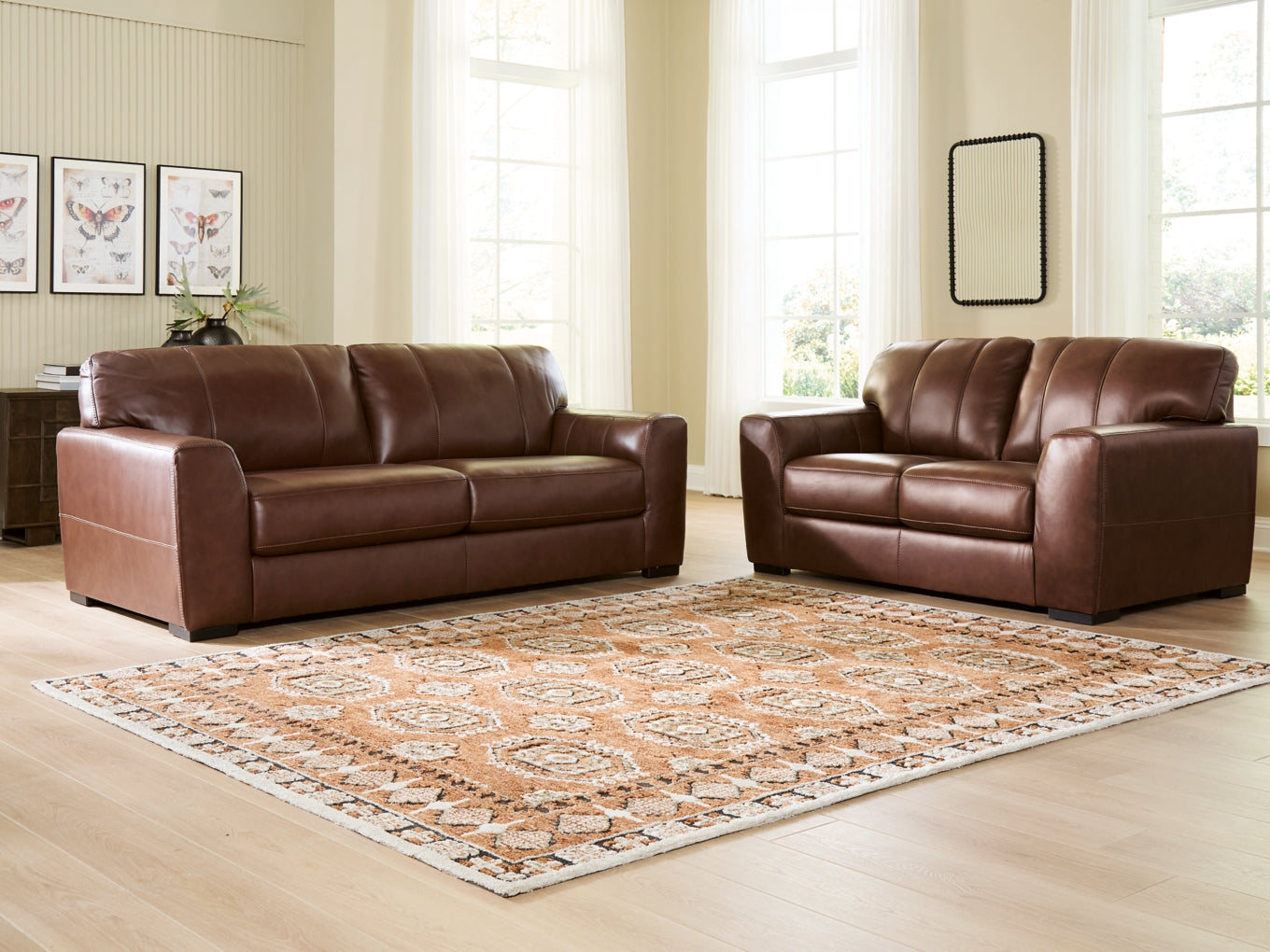 Brogliano Sofa and Loveseat Living Room Set