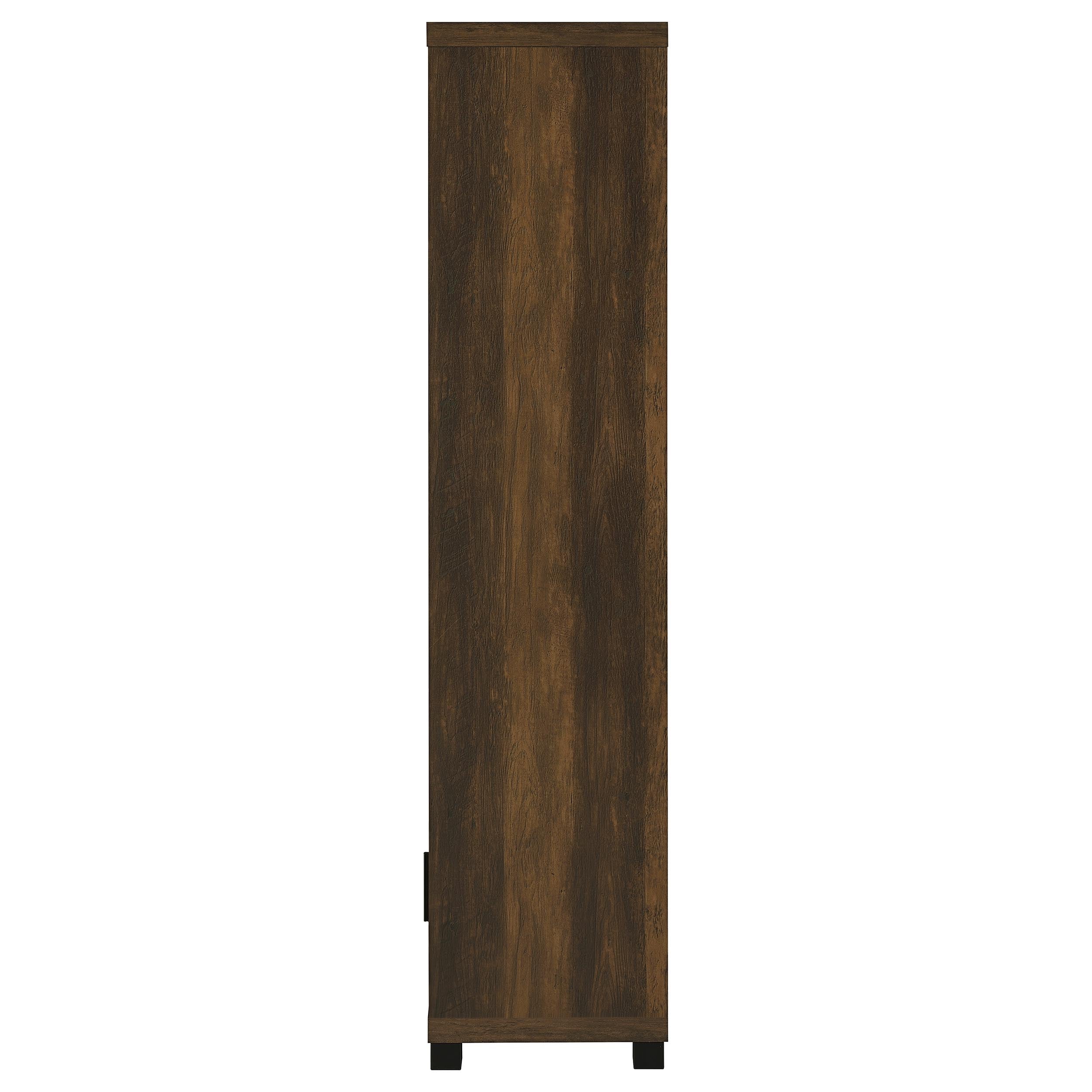 Sachin 79-inch TV Entertainment Center Antique Pine