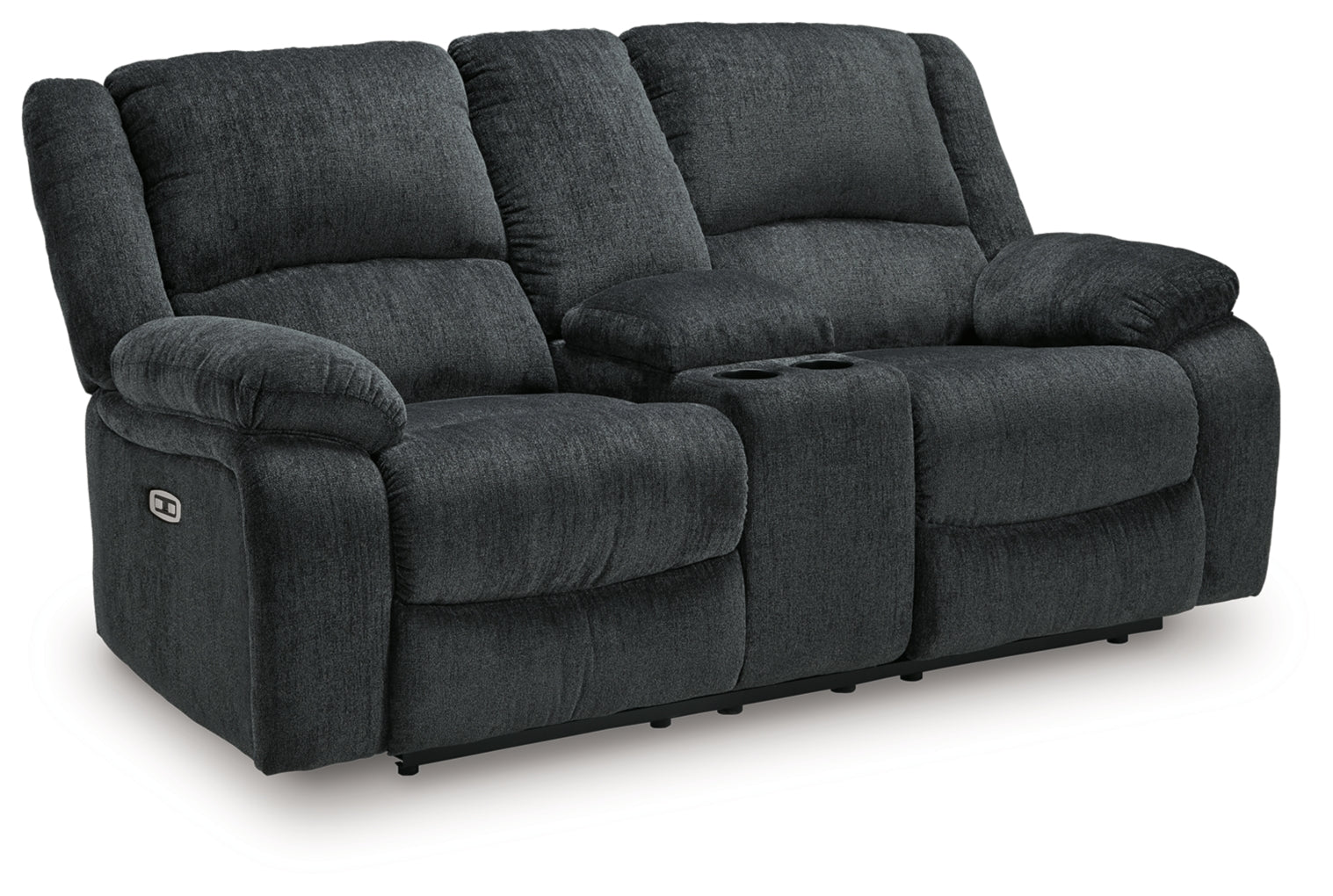 Draycoll DBL Rec Loveseat w/Console