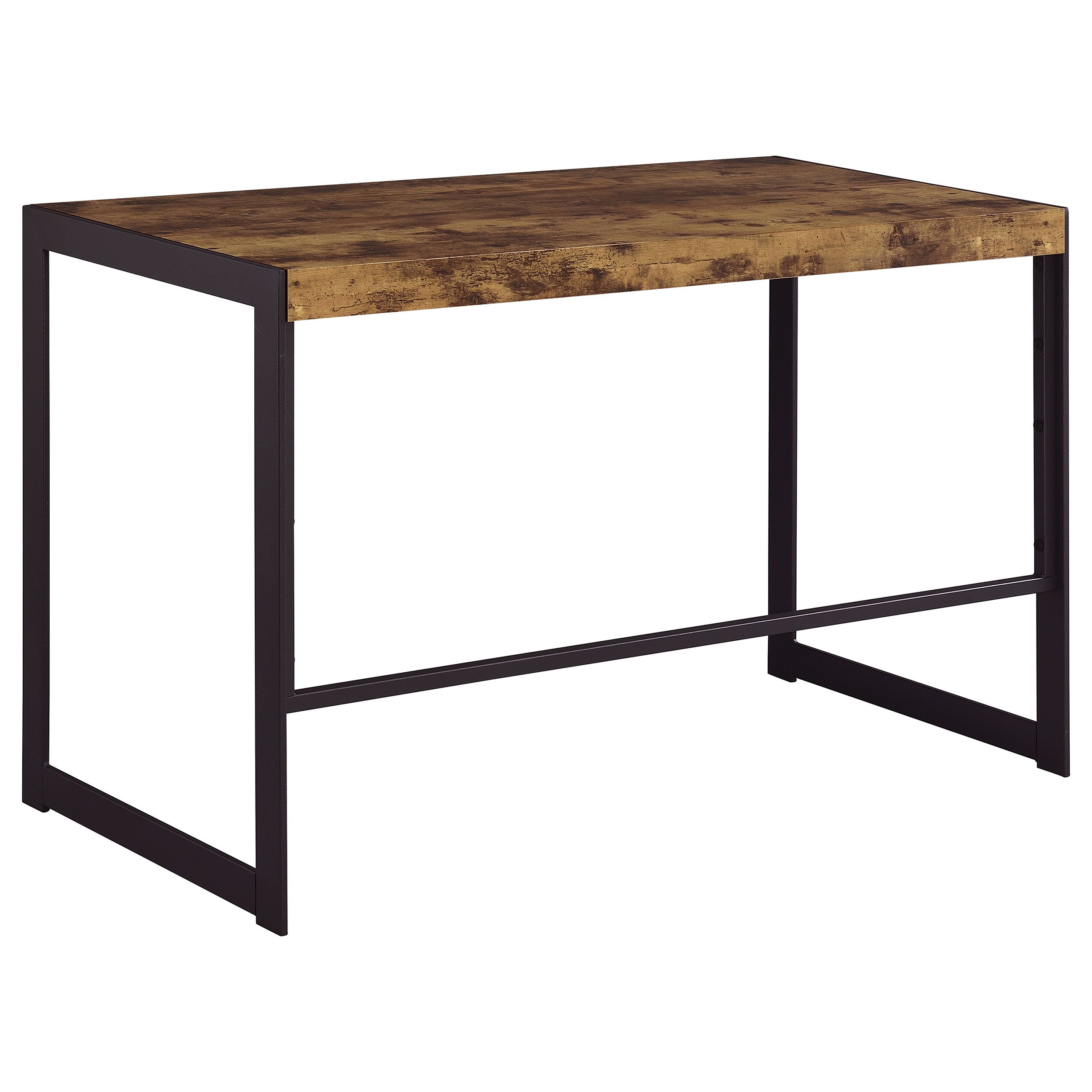 Estrella Office Desk File Cabinet Set Rustic Nutmeg