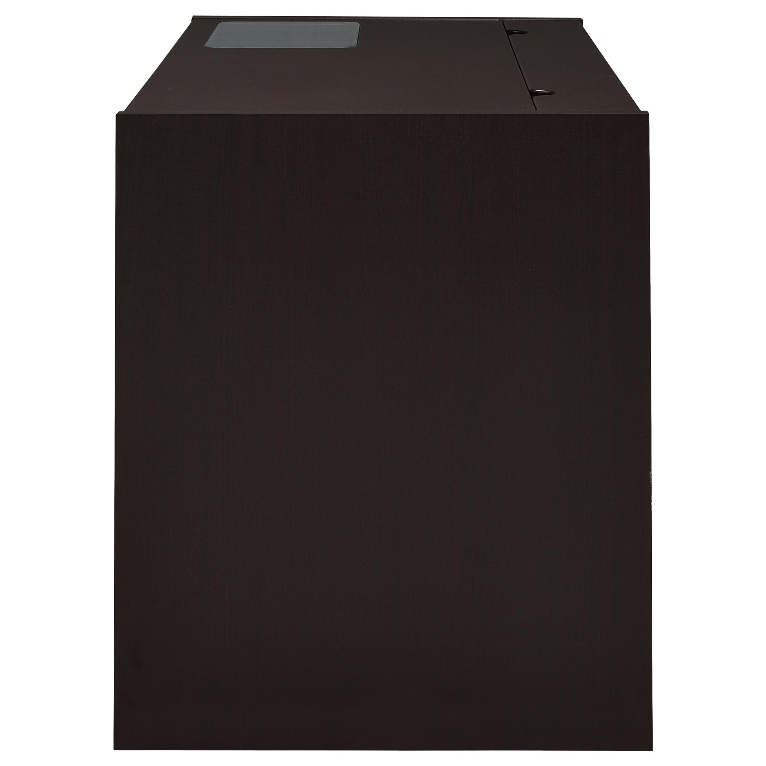 Halston Rectangular Connect-it Office Desk Cappuccino