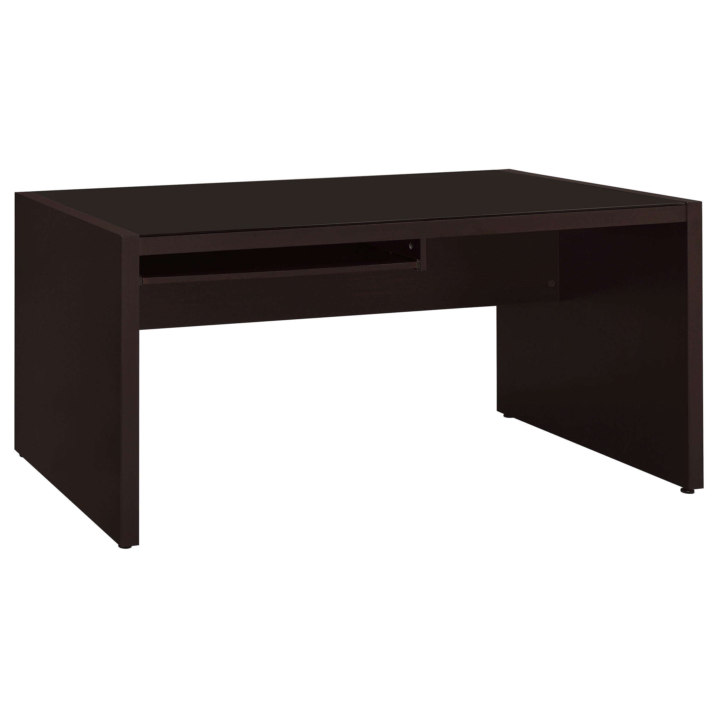 Skeena Home Office Computer Desk Set Cappuccino