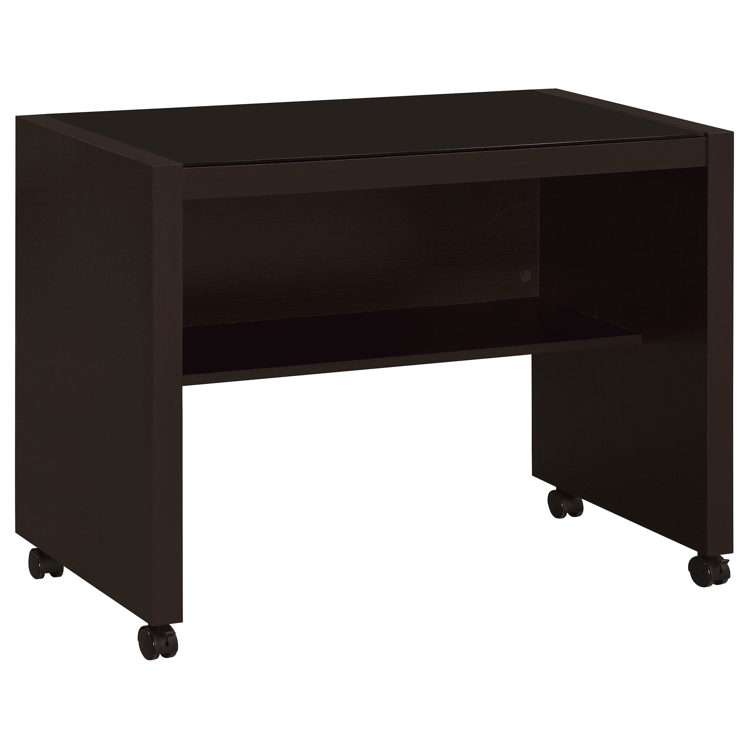 Skeena Home Office Computer Desk Set Cappuccino