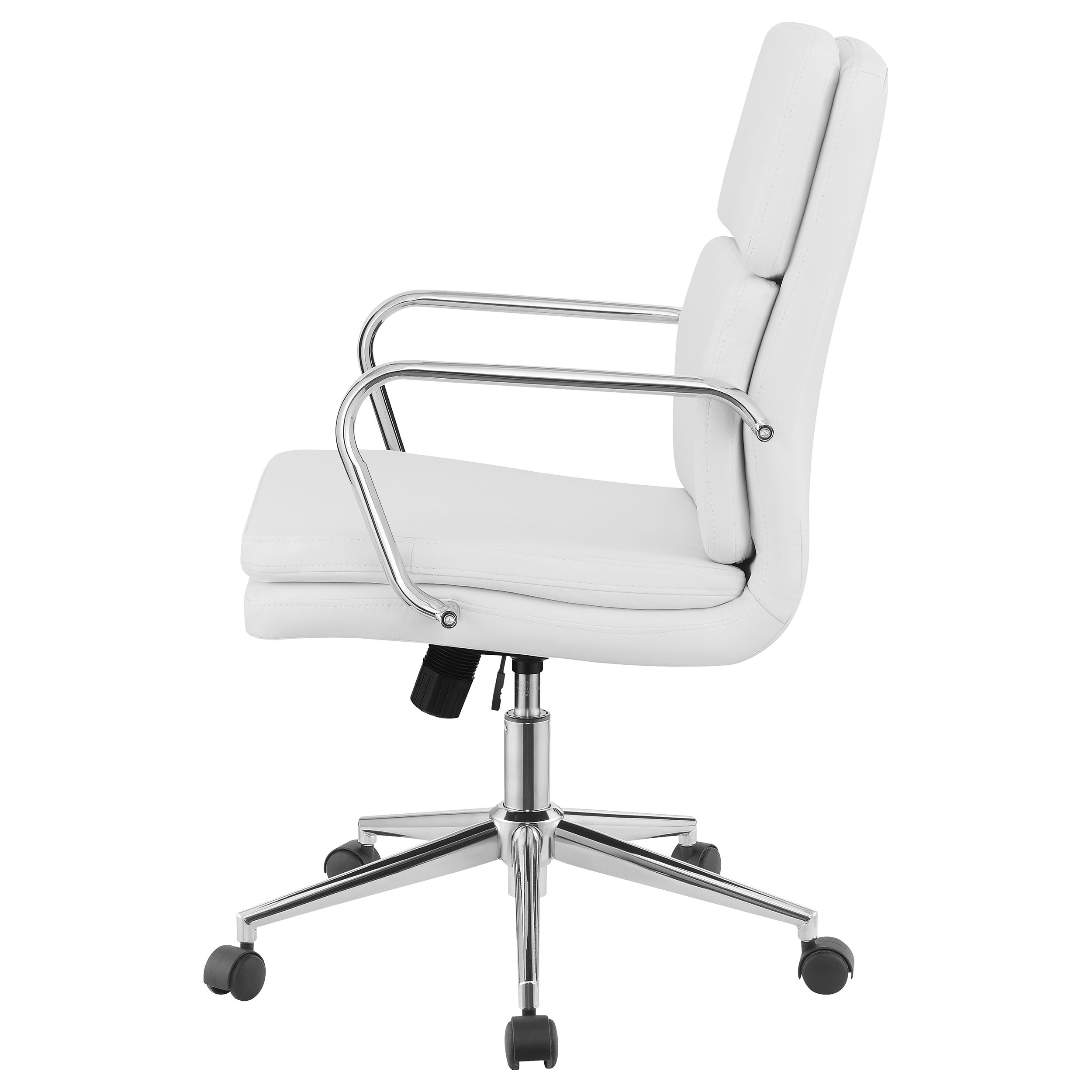 Ximena Standard Back Upholstered Office Chair White