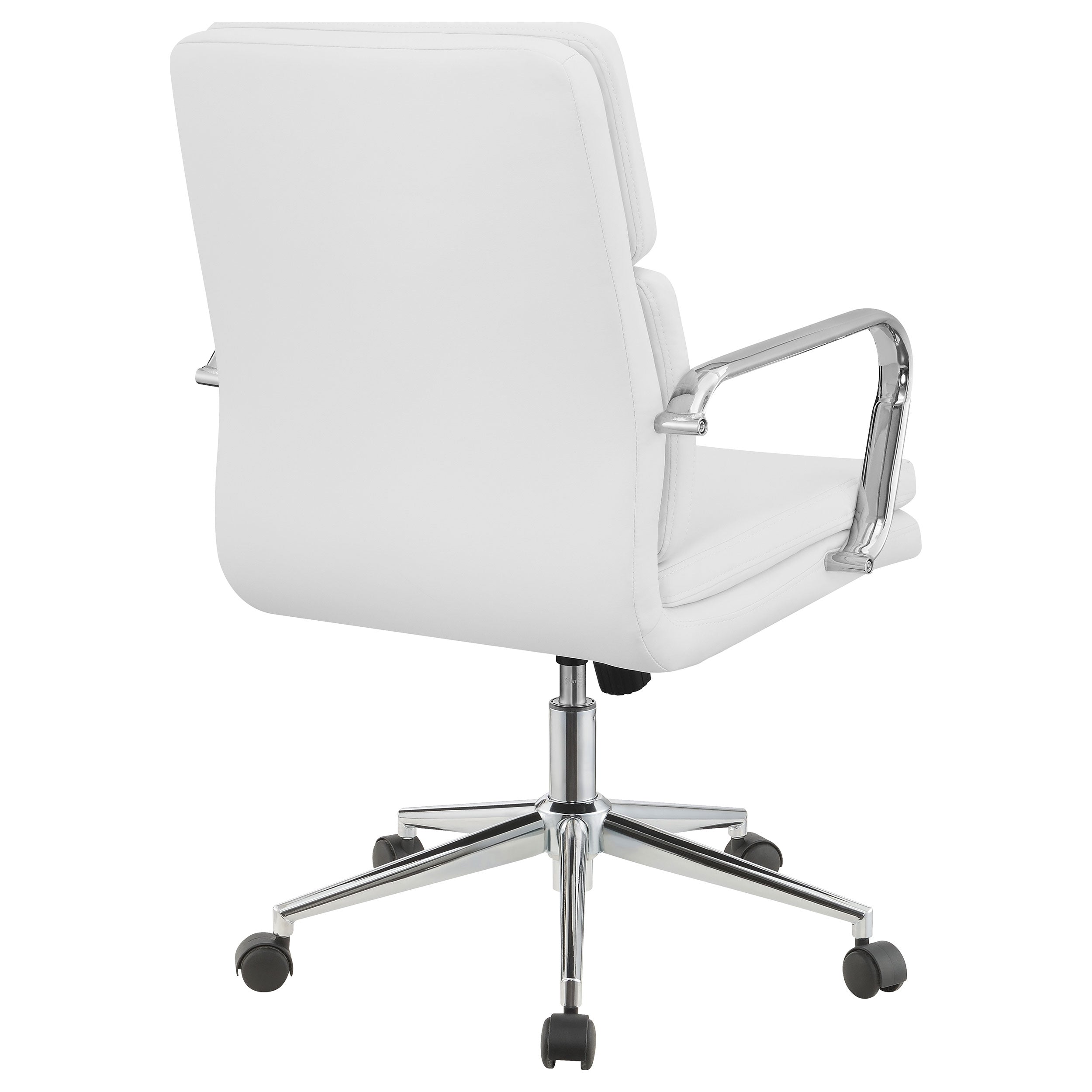 Ximena Standard Back Upholstered Office Chair White