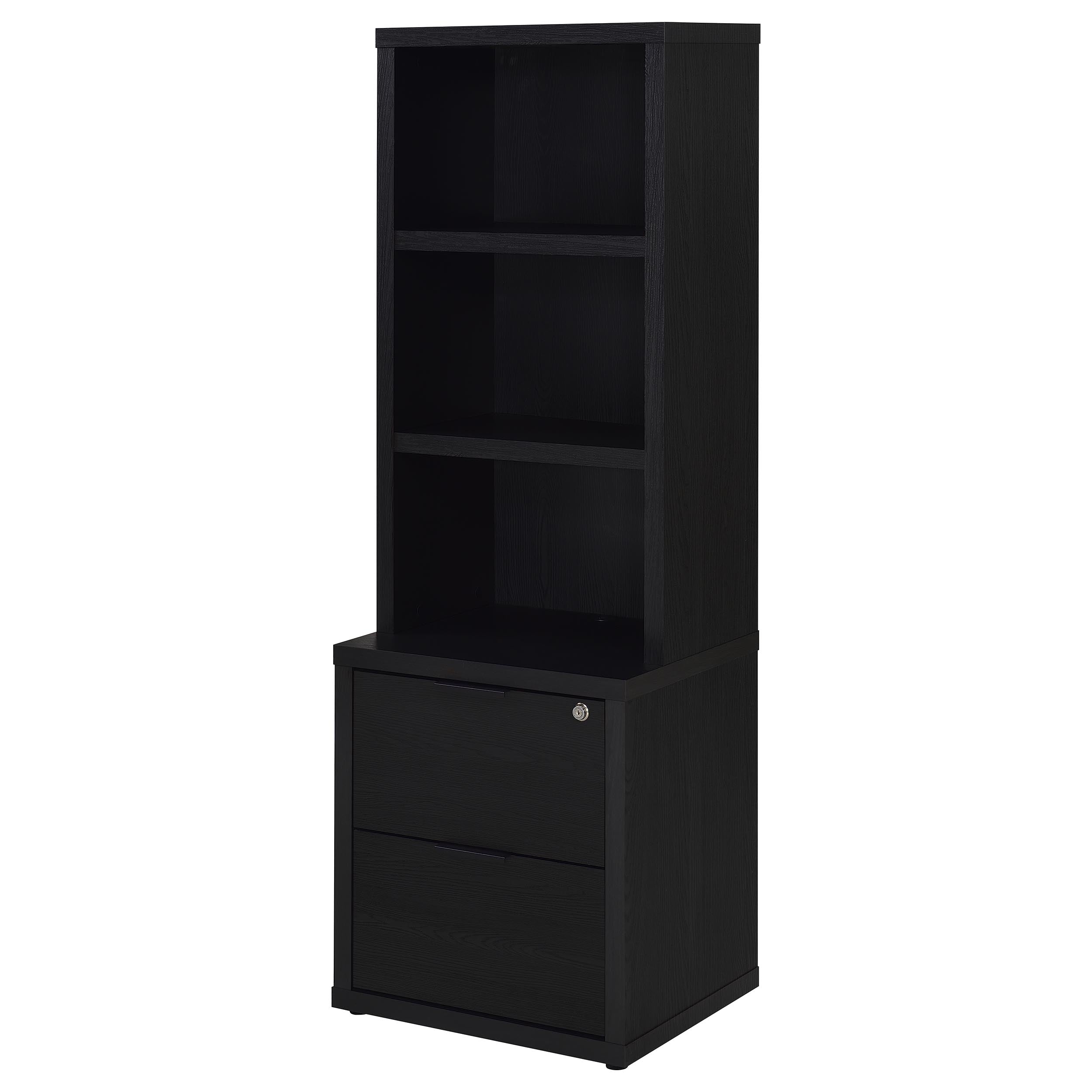 Westpark 3-piece Wall Unit Bookcase Set with USB