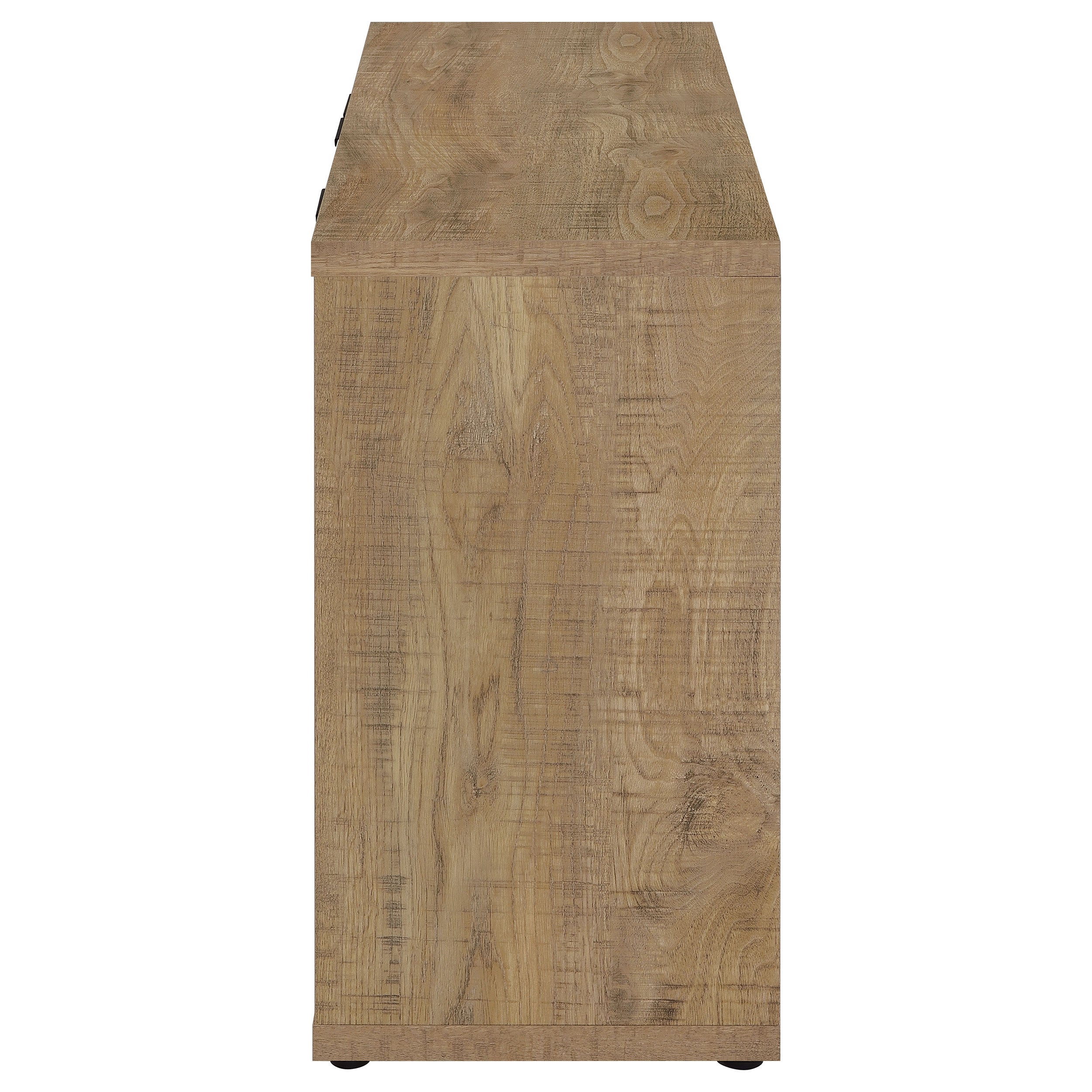 Pepita 2-door Engineered Wood Accent Cabinet Mango Brown