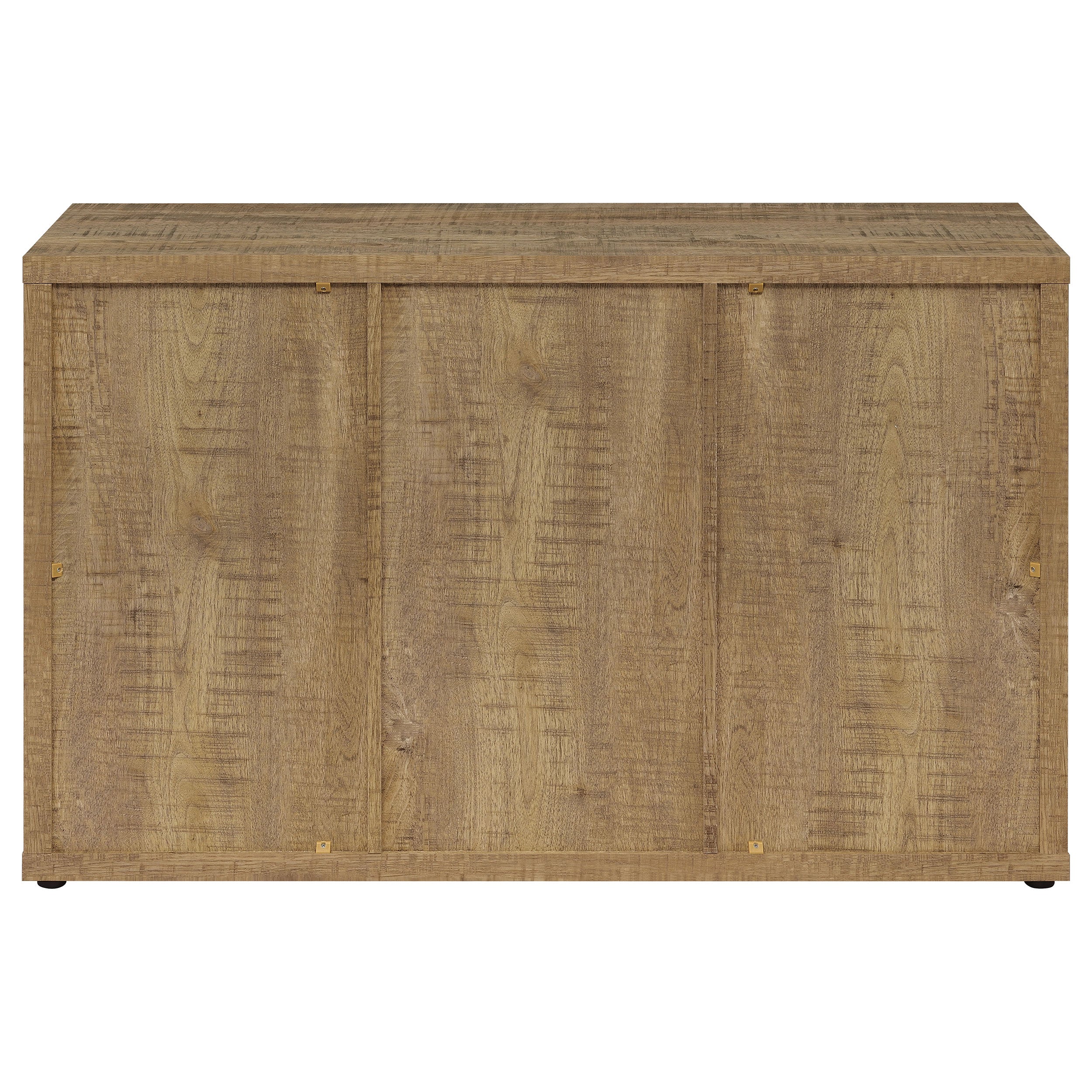 Pepita 2-door Engineered Wood Accent Cabinet Mango Brown