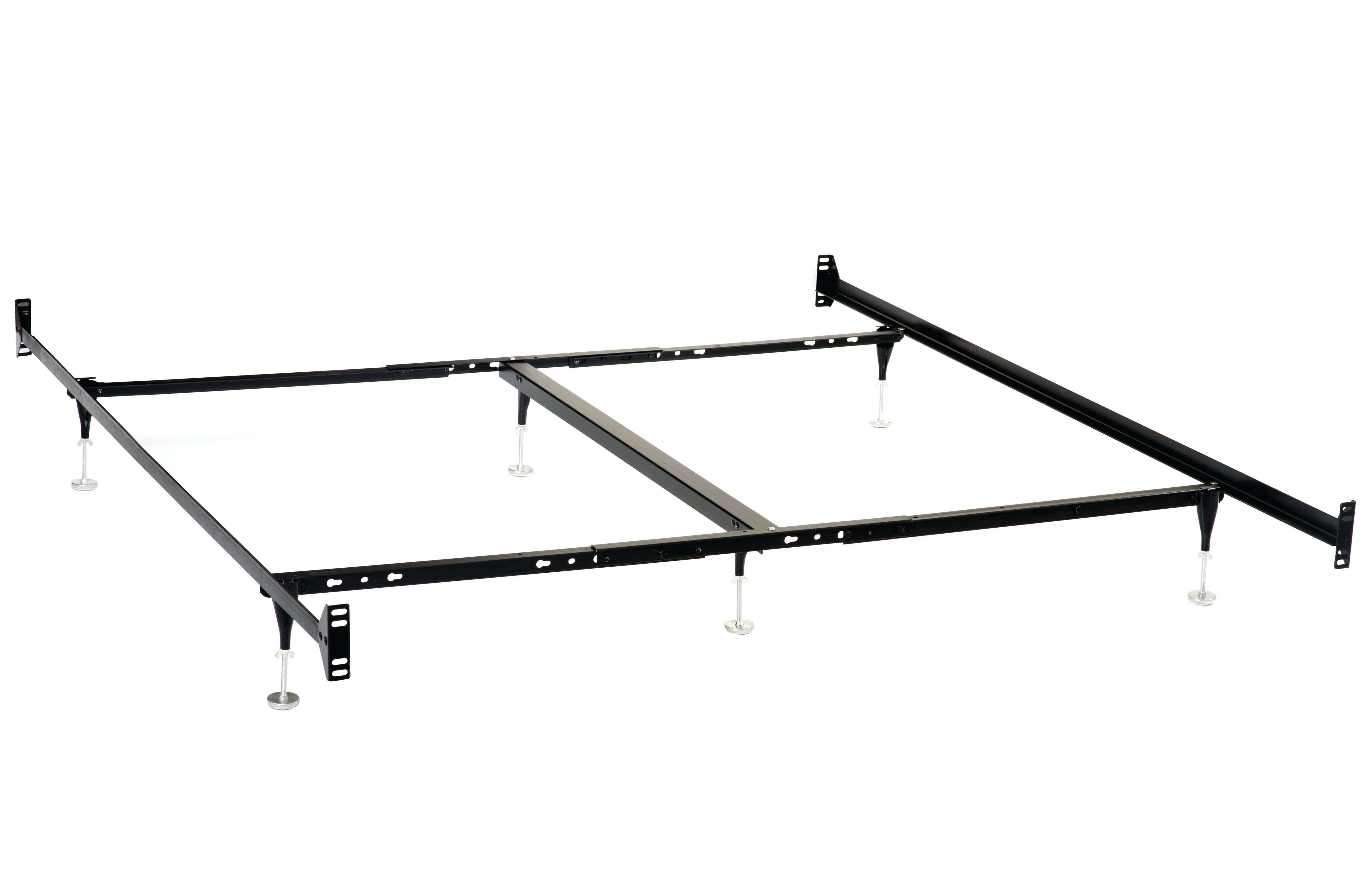 Esme or E King Bed Frame Black (Headboard & Footboard)