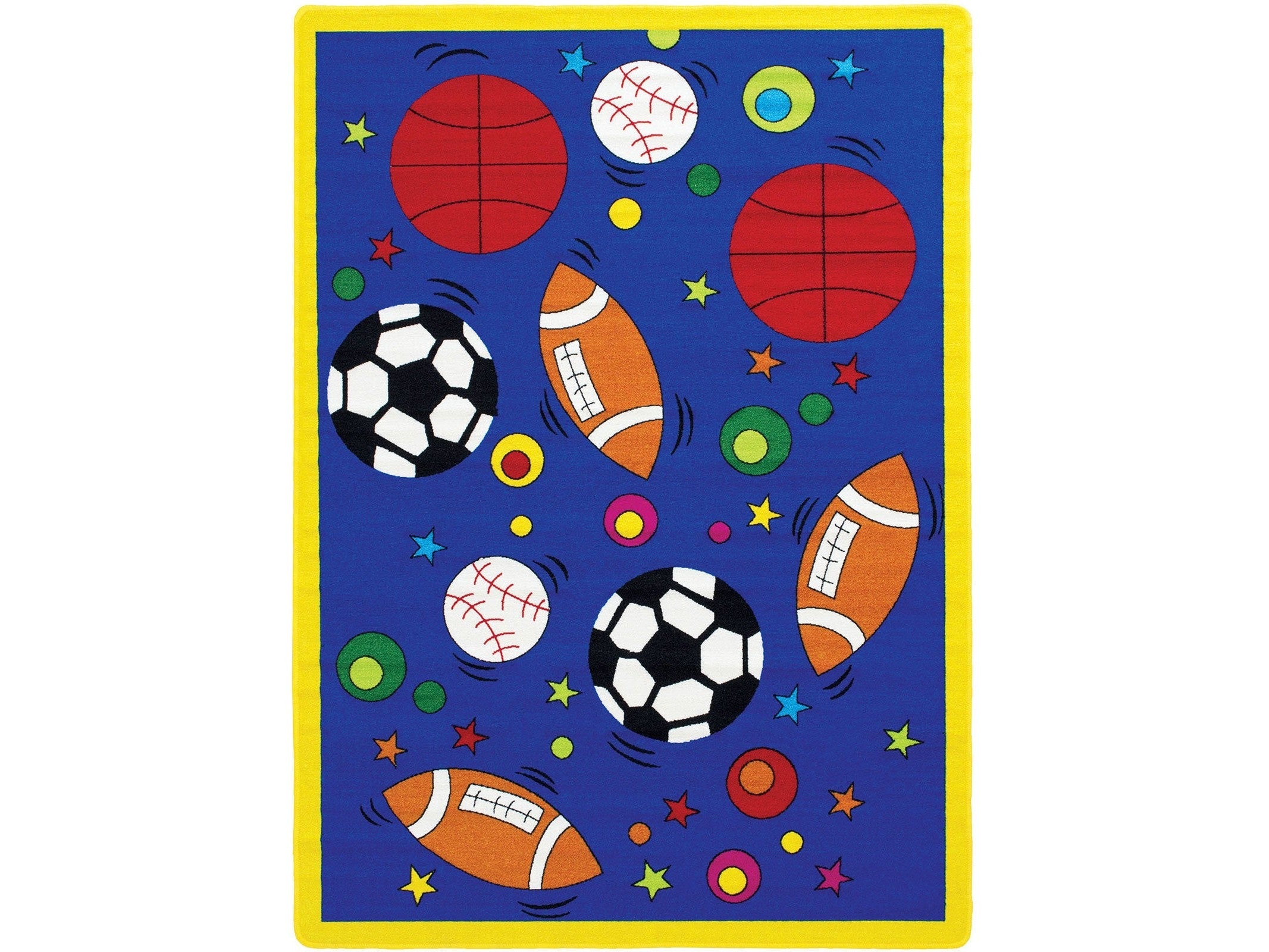 Abbey Sports 4' 9" X 6' 9" Area Rug