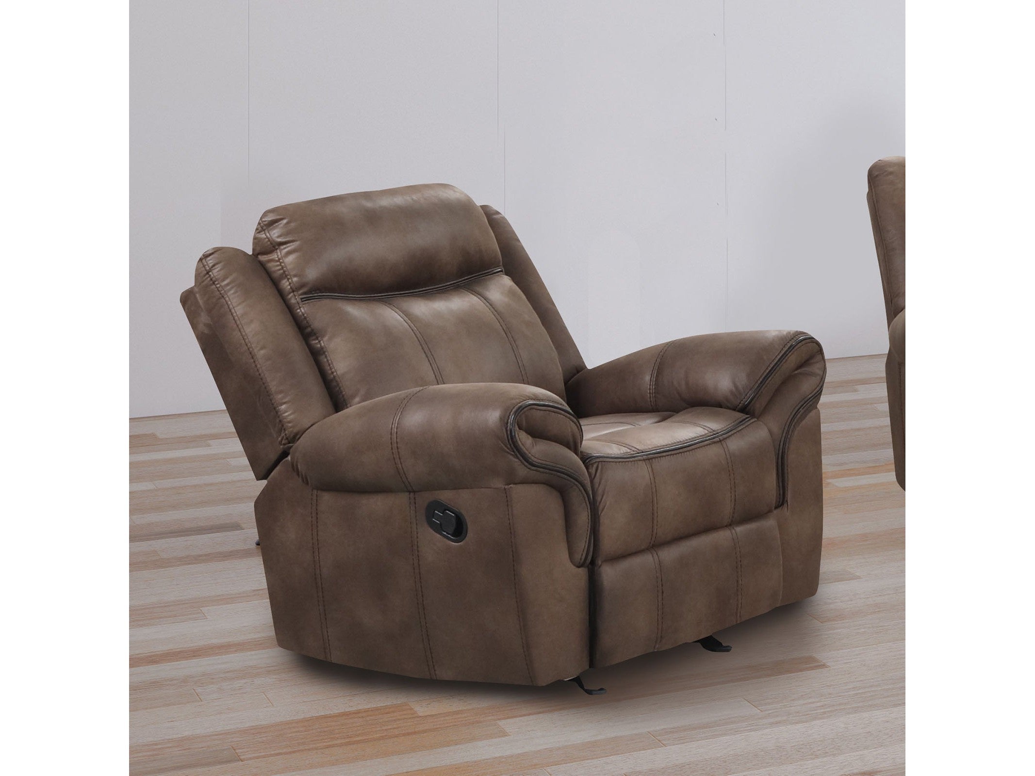Agata Brown Glider Recliner