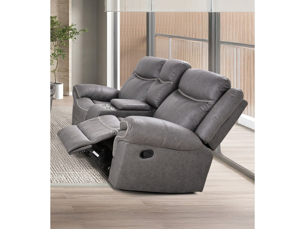 Agata Warm Gray Loveseat
