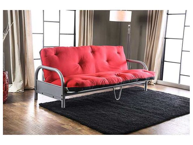 Aksel Black/Red Futon Mattress