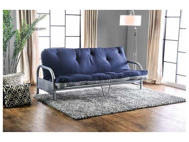 Aksel Gray/Navy Futon Mattress