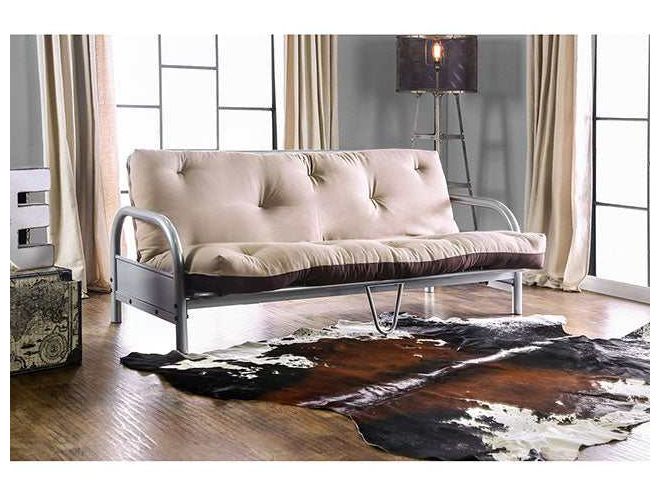 Aksel Khaki/Brown Futon Mattress