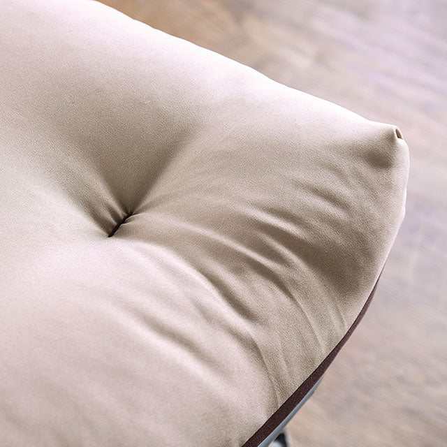 Aksel Khaki/Brown Futon Mattress