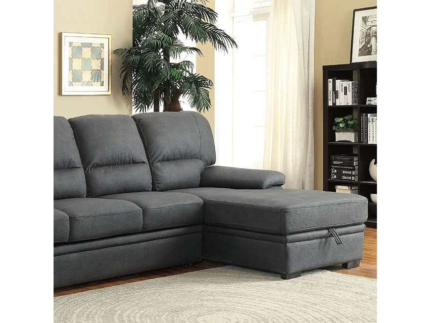Alcester Graphite Sectional w/ Sleeper