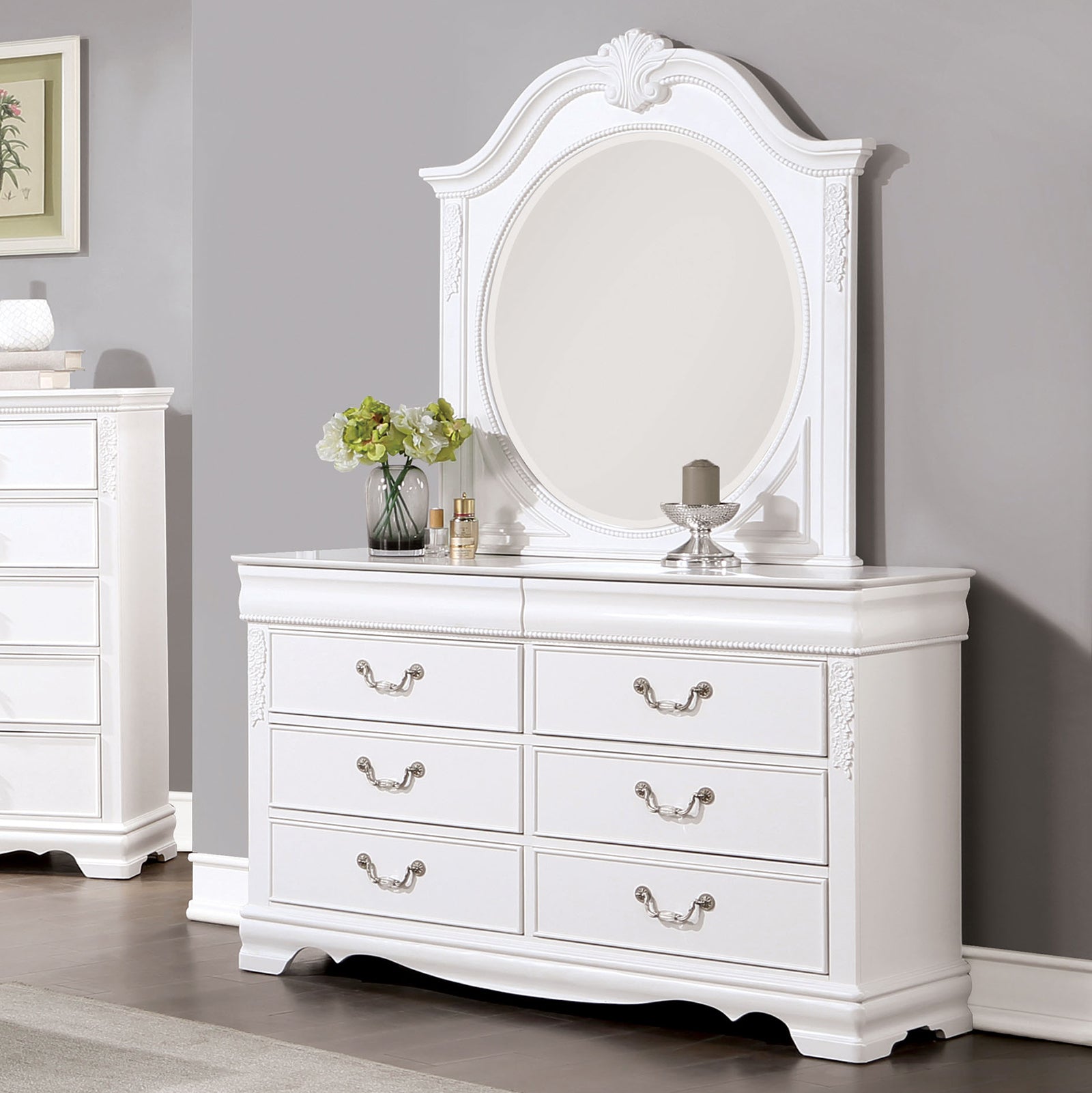 Alecia White 4 Pc. Twin Bedroom Set