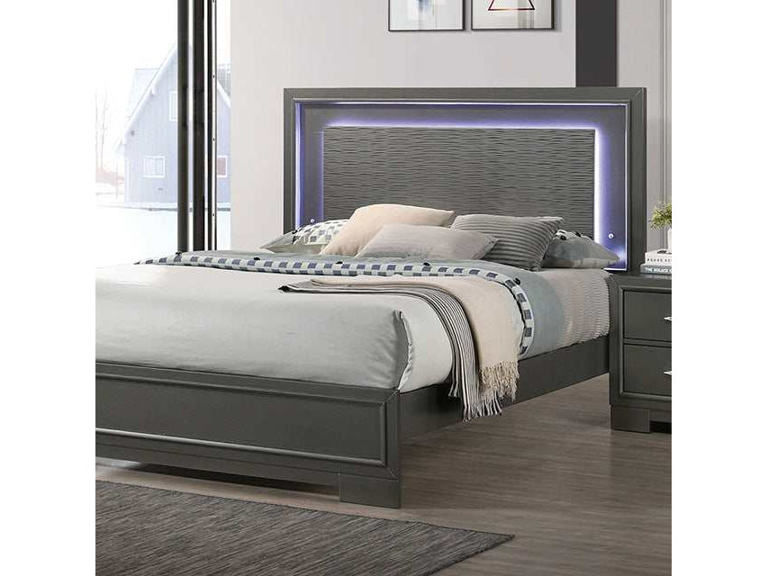 Alison Dark Walnut Full Bed