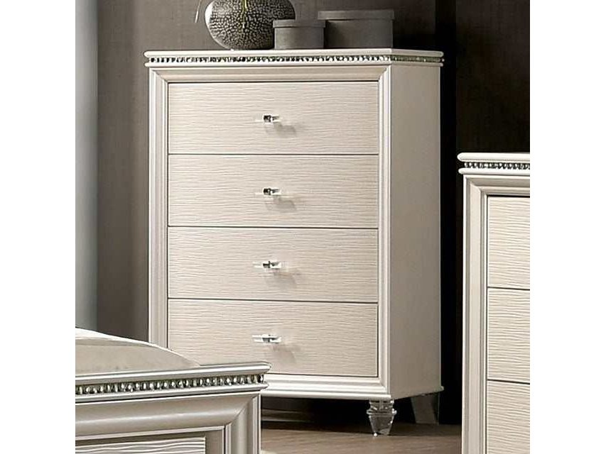 Allie Pearl White Chest