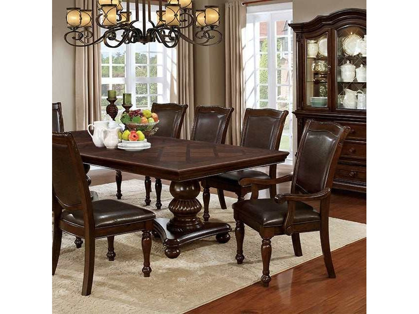 Alpena Brown Cherry Dining Table