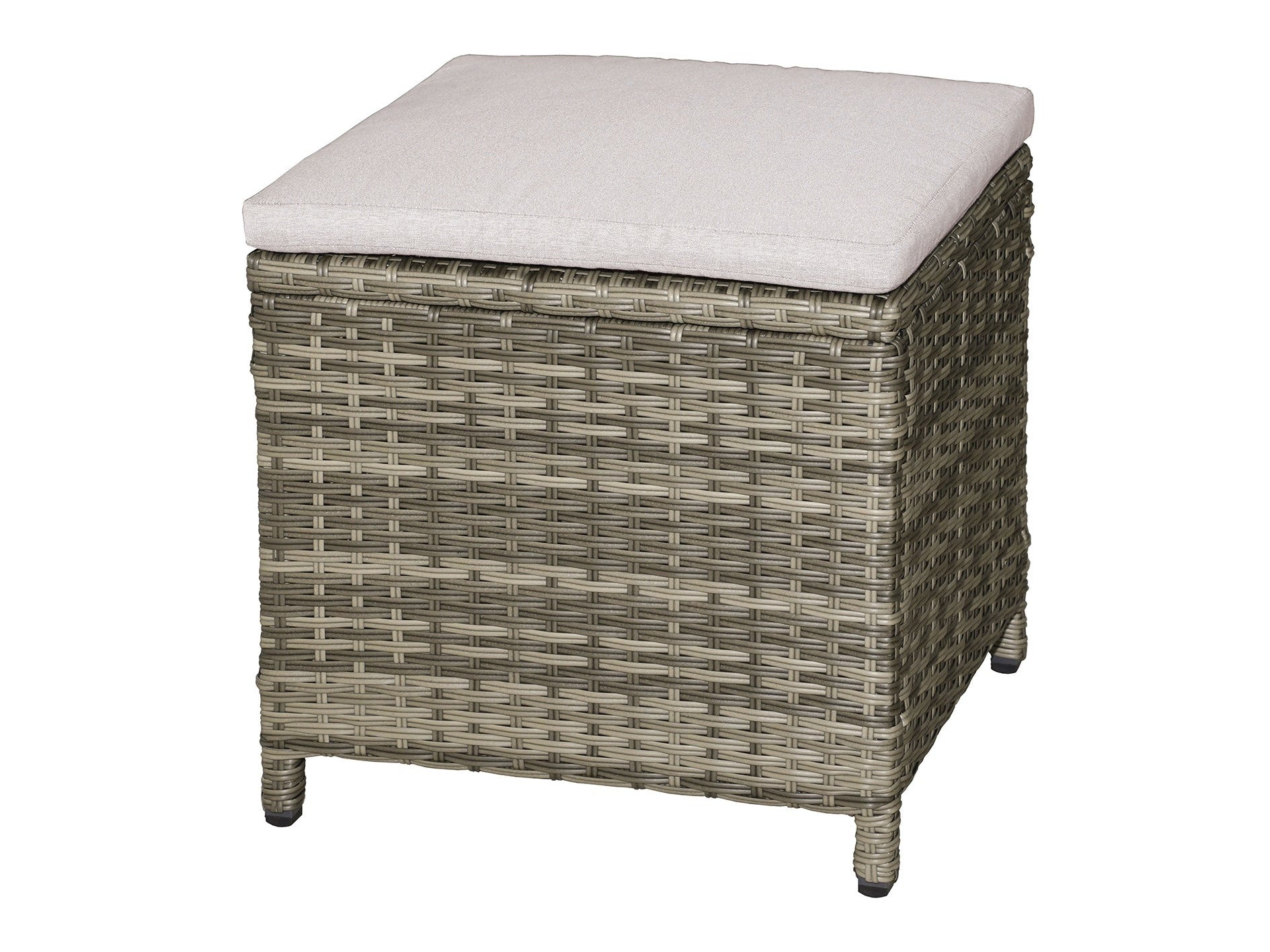 Antigua Gun Metal/Brown/Gray Ottoman