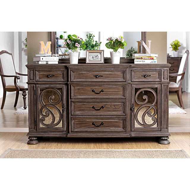 Arcadia Rustic Natural Tone Server