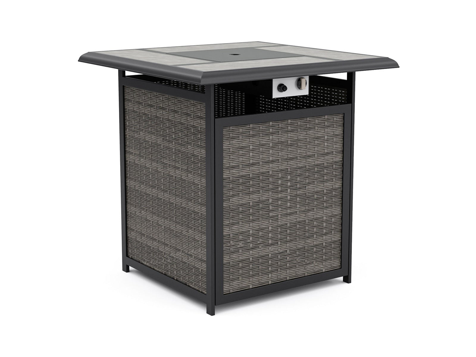 Arosa Black/Gray Outdoor Counter Height Table