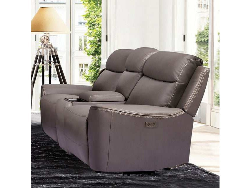 Artemia Gray Power Loveseat
