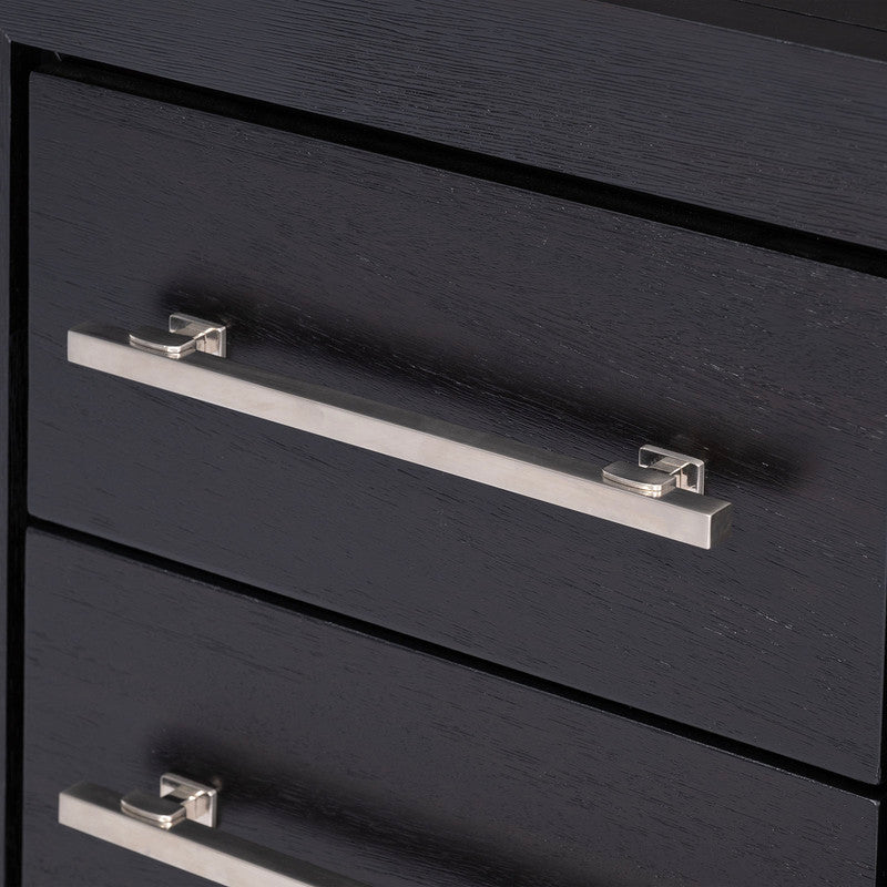 Ashbourne Black Vanity w/ Stool