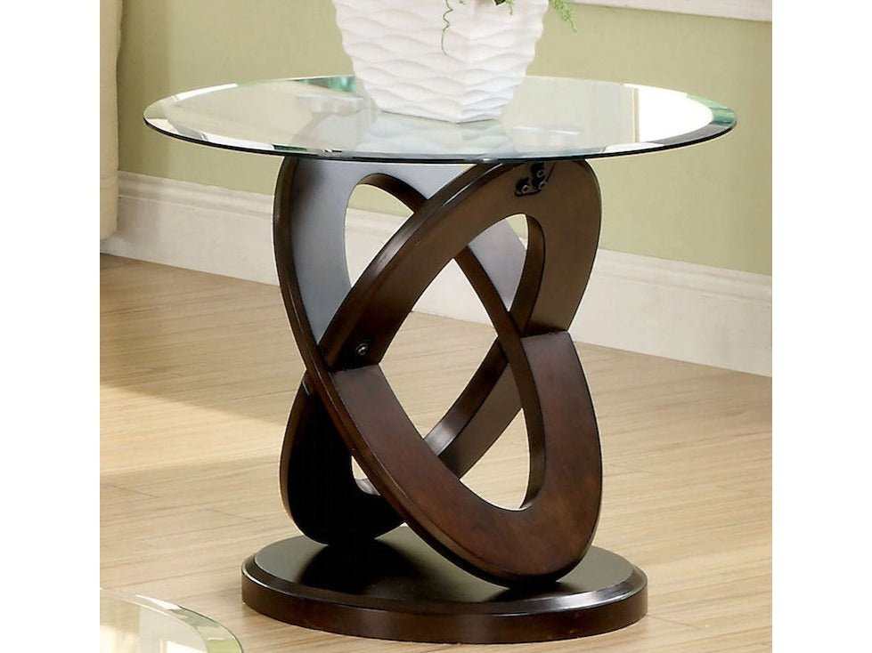 Atwood Dark Walnut End Table