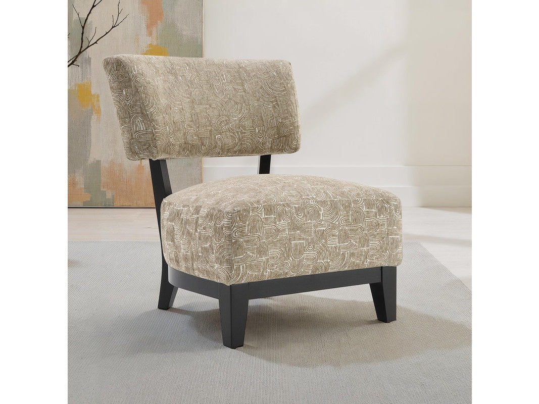 Aveni Beige Accent Chair