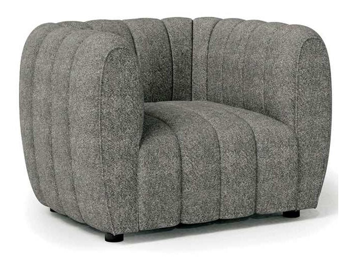Aversa Charcoal Gray Chair