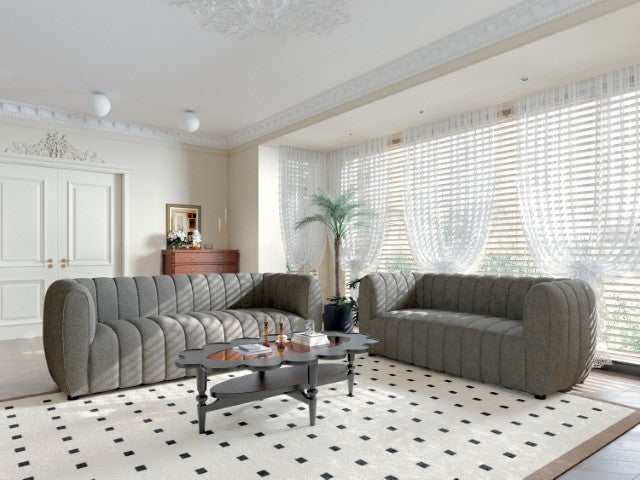 Aversa Charcoal Gray Chair