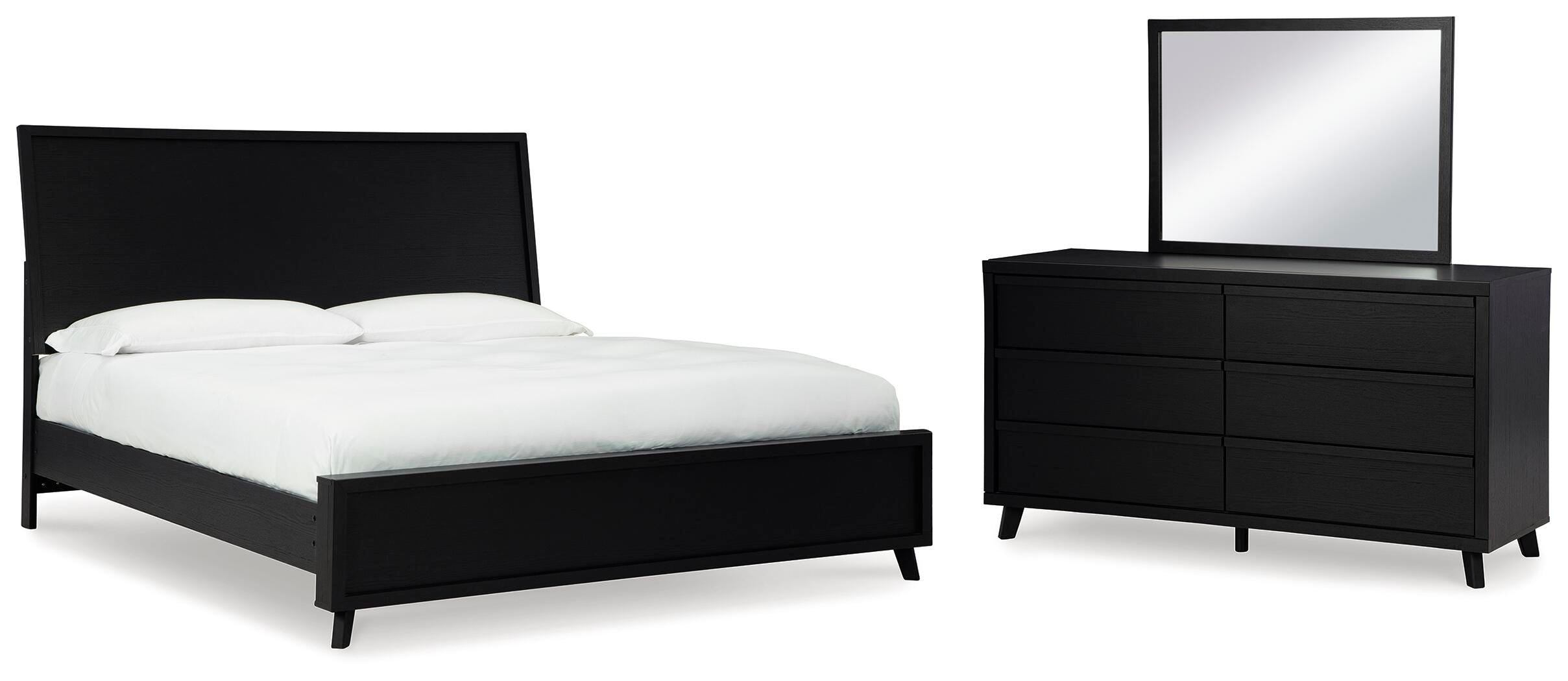 Danziar Panel Bed Bedroom Set