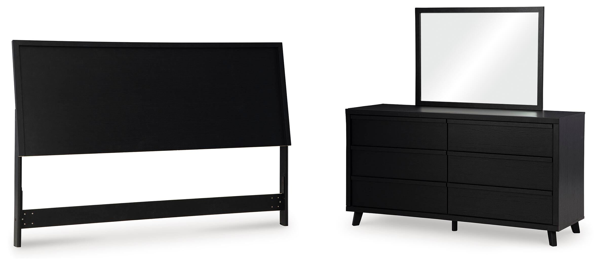 Danziar Panel Headboard Bedroom Set