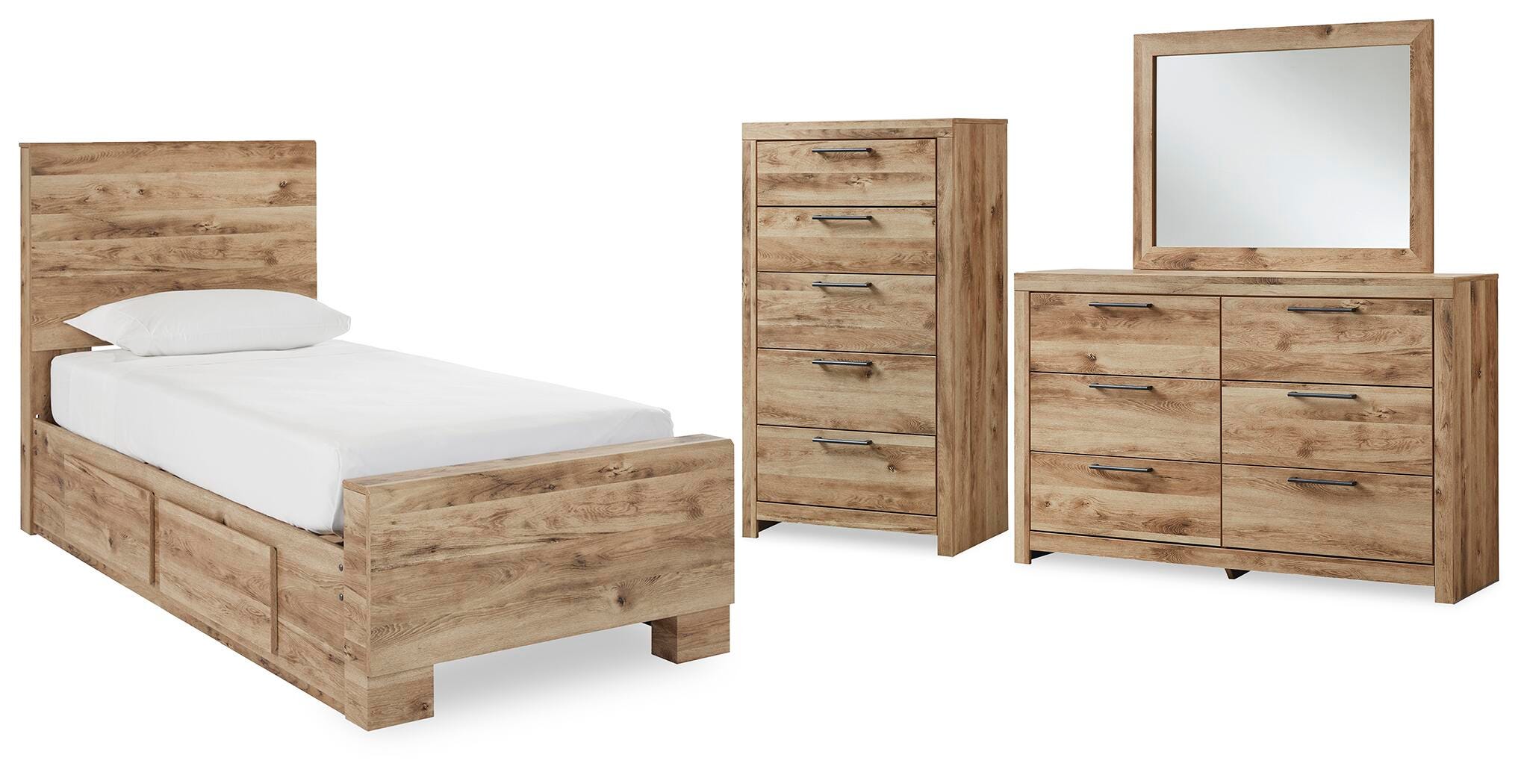 Hyanna Panel Bed Bedroom Set