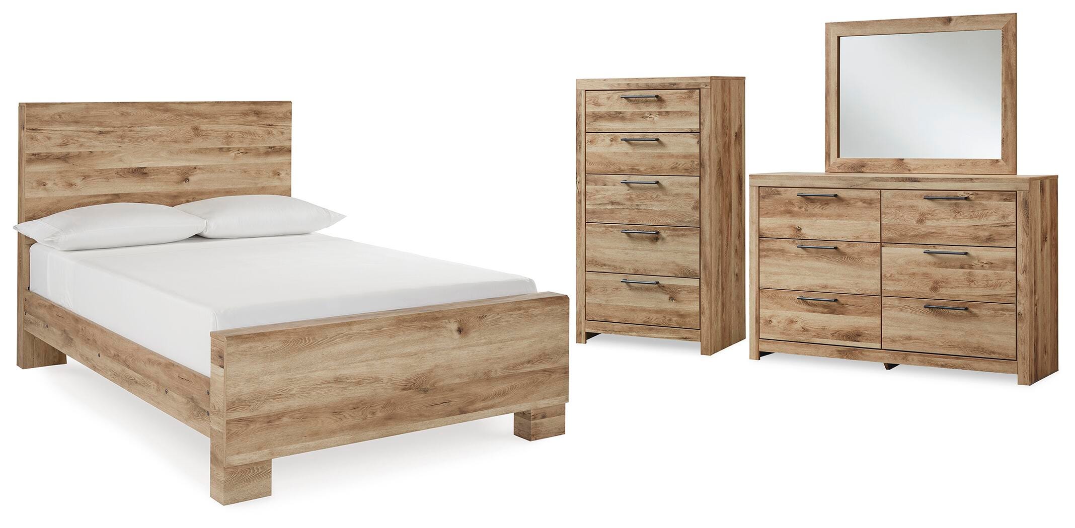 Hyanna Panel Bed Bedroom Set