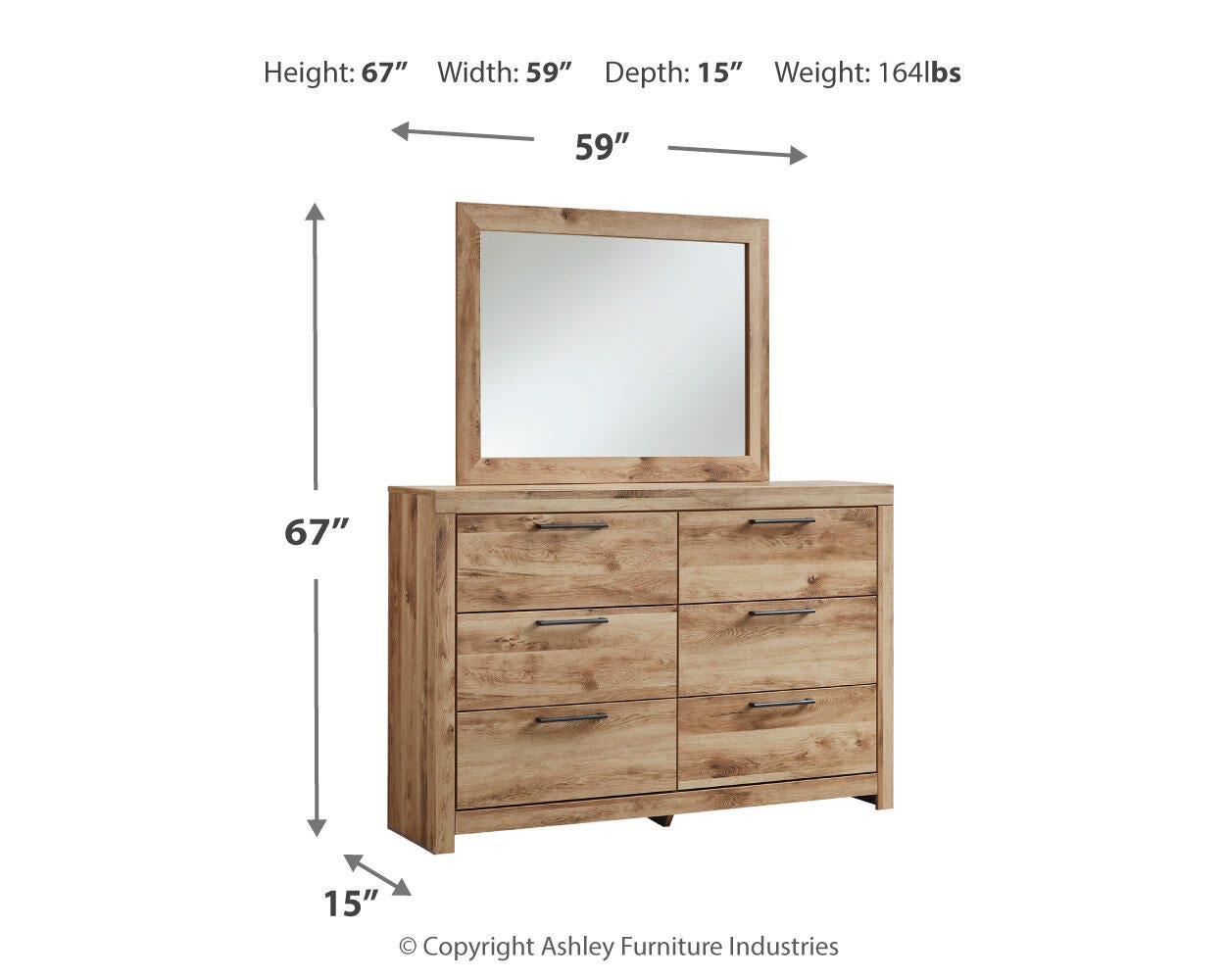 Hyanna Panel Bed Bedroom Set