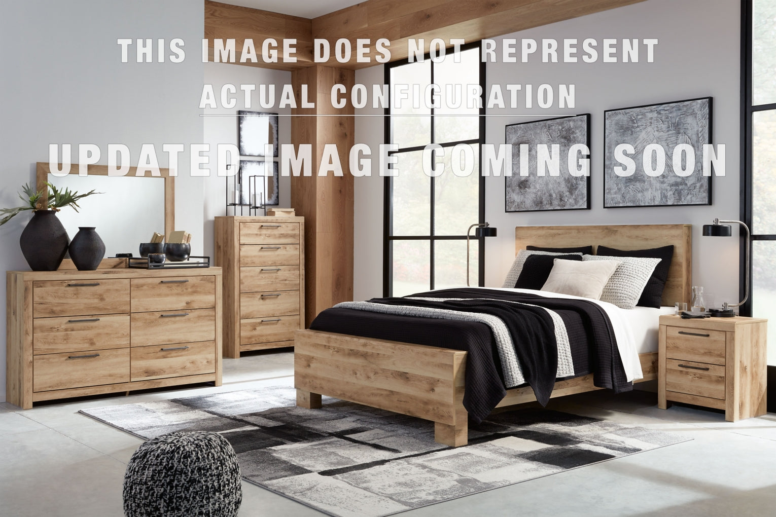 Hyanna Panel Storage Bed. Dresser Bedroom Set