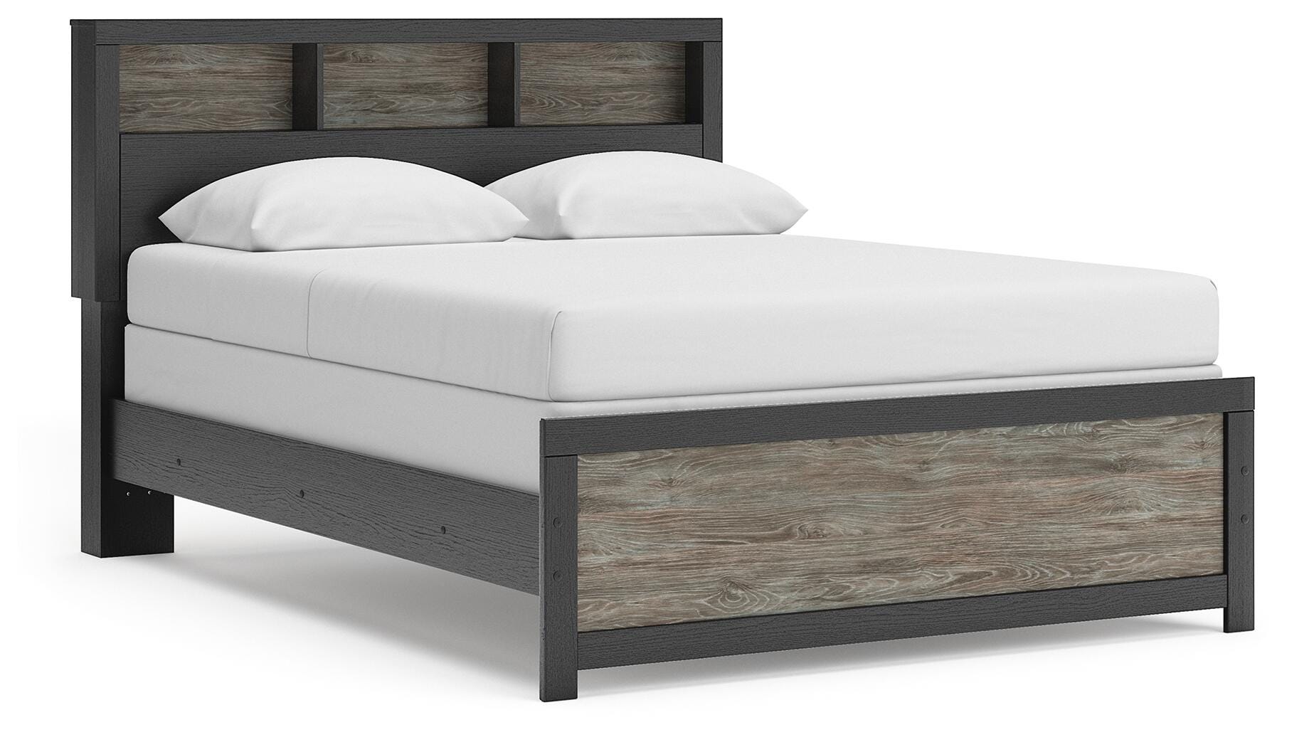 Jonnifer Bookcase Panel Bed