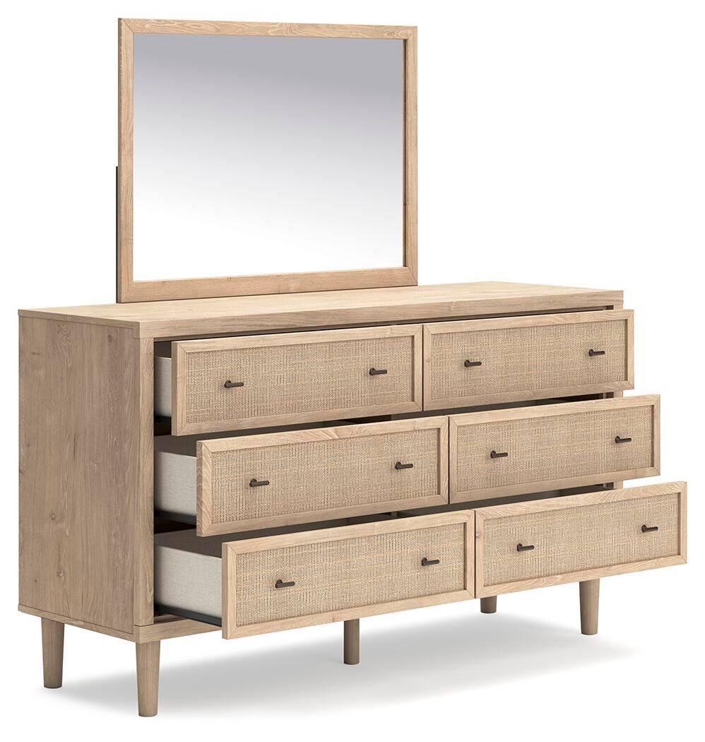 Cielden Upholstered Panel Bed Bedroom Set