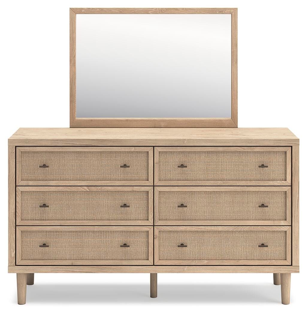 Cielden Upholstered Panel Bed Bedroom Set